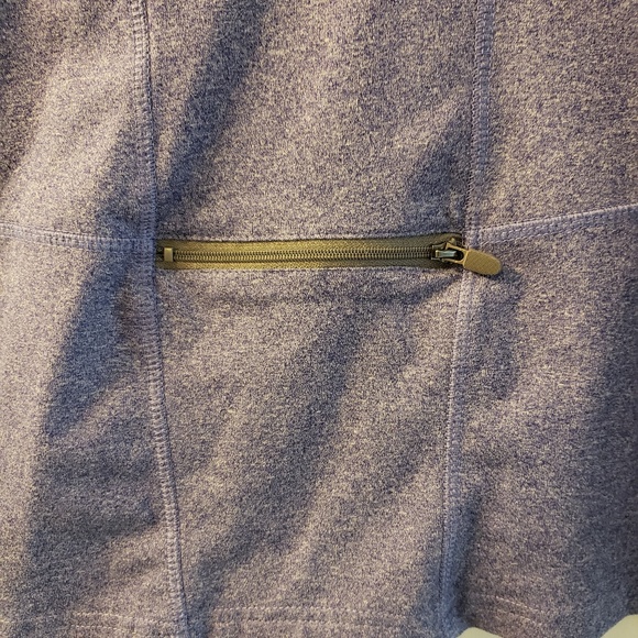 Pony athletic jacket, finger holes purple size L - Picture 8 of 8